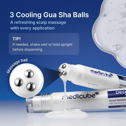 medicube Scalp Serum with Deoxyribose for Fuller Looking Hair