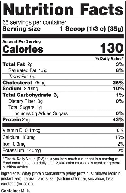 Nutricost Whey Protein Concentrate Powder (Pineapple) 5LBS, Gluten-Free