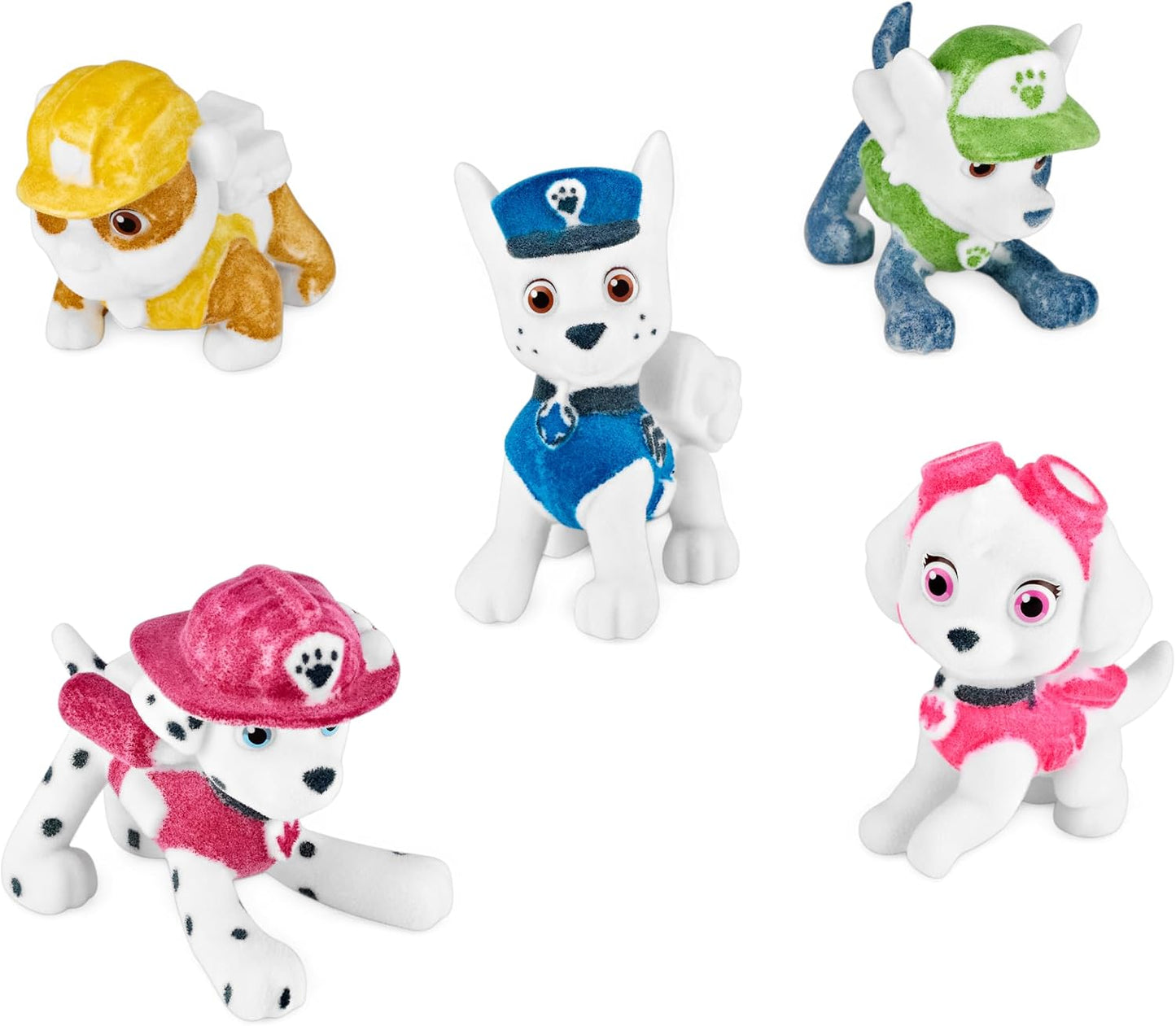 Crayola Scribble Scrubbies PAW Patrol Toy Playset, Washable Coloring Pets & Bath Tub Set with Marshall, Rubble, Rocky & Chase, Gift for Toddlers, Ages 3+