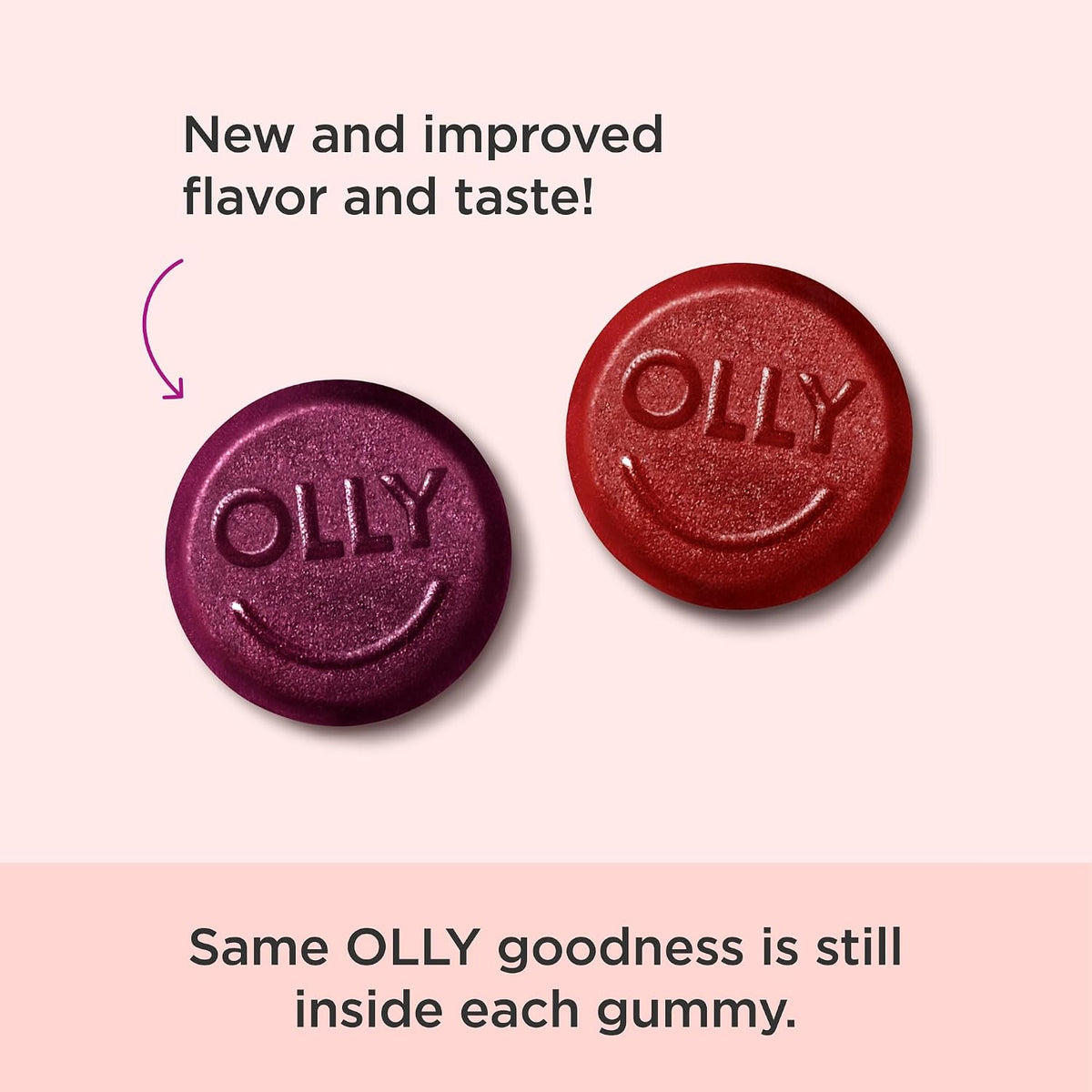OLLY Men's Multivitamin Gummy, Supports Overall Wellness,* - 90 Count