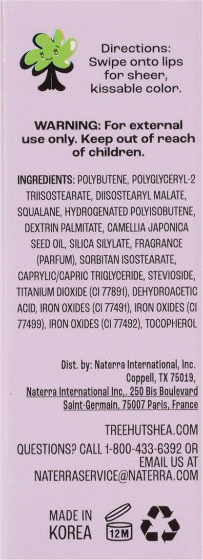 Tree Hut Cinnamon Dolce Hydrating Lip Oil, Sheer Nude Glossy Lip Oil, Non-Sticky Moisturizing Formula for Smooth, Hydrated Lips, 0.11 fl oz
