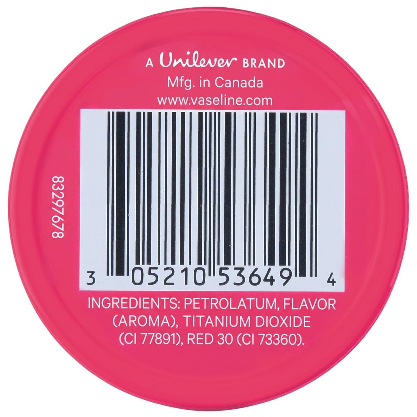 Vaseline Lip Therapy Lip Balm, Rosy Lips 0.6 oz (Pack of 3)