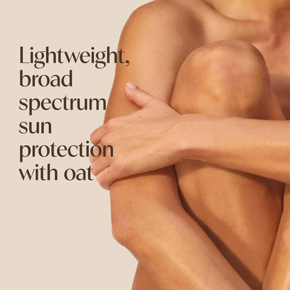 Aveeno Protect + Hydrate Sunscreen Lotion for Body & Face with Prebiotic Oat, SPF 60 Broad Spectrum Sunscreen, Paraben, & Oil Free, Water & Sweat Resistant (80-min) for Sensitive Skin, 3 Fl Oz