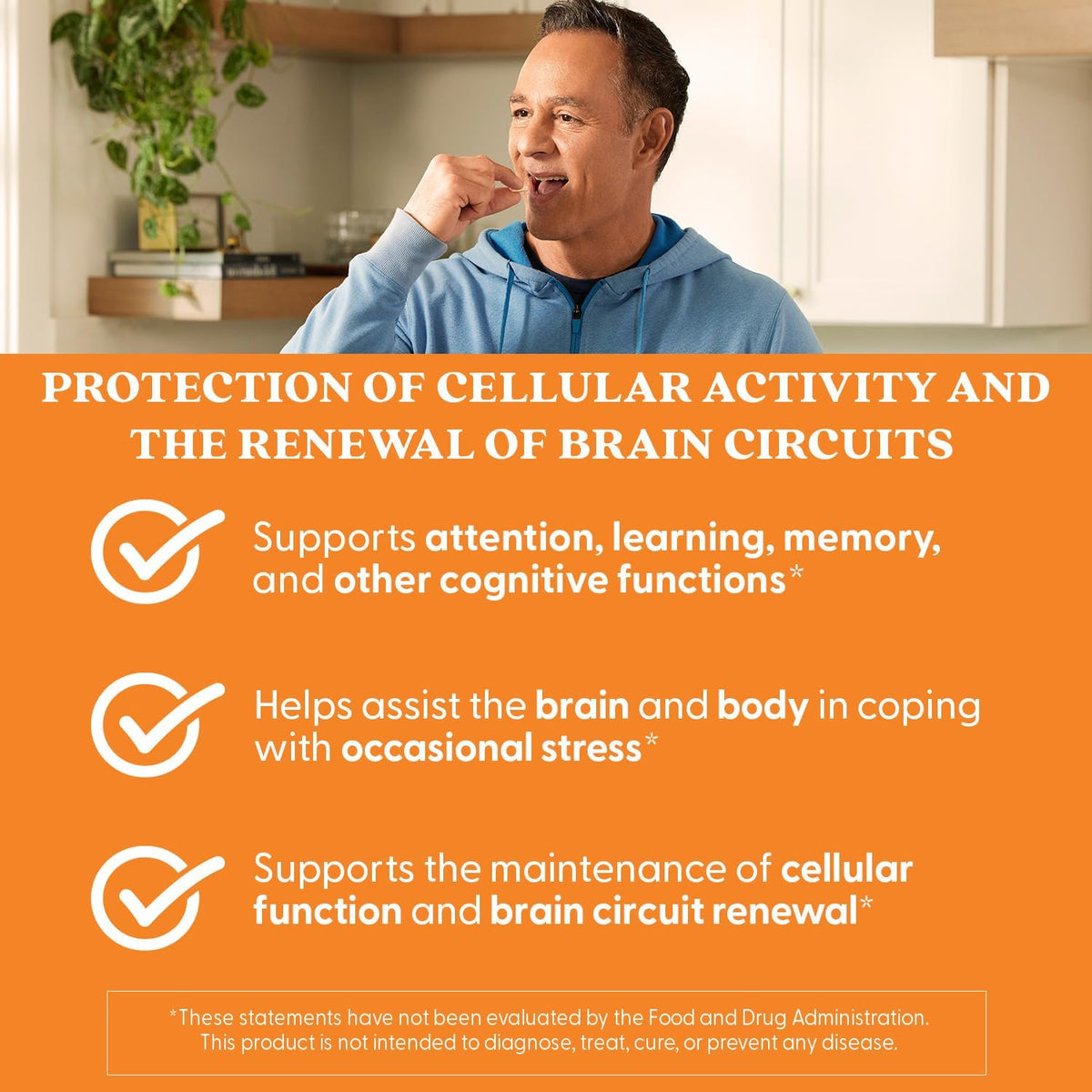 Doctor's BEST Natural Brain Enhancers, Gluten Free, 60 Ct Veg Caps