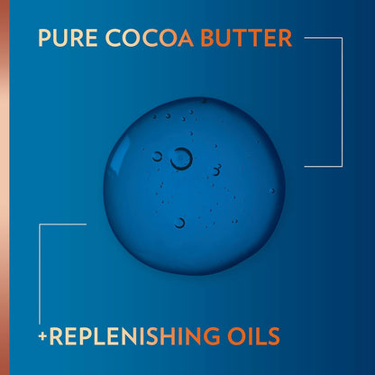 Vaseline Intensive Care Cocoa Radiant Pack of 3 for Glowing Skin Body Gel Oil Made with Pure Cocoa Butter + Replenishing Oils 6.8 oz, (Pack of 6)