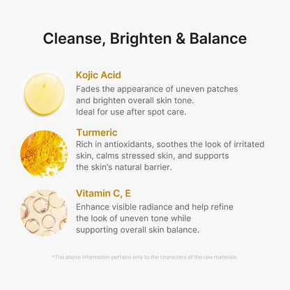 medicube Tone Correcting Cleanser Duo - PDRN & Kojic Acid Capsule Foam