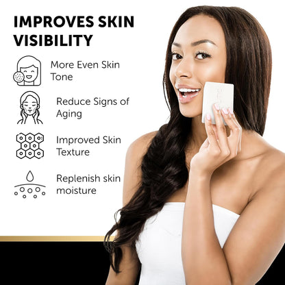 VALITIC Snail Mucin Kojic Acid Soap Bar, Anti Aging Tone Corrector 2 Pack