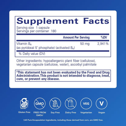 Pure Encapsulations P5P 50, 180 Capsules