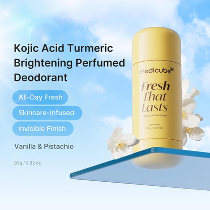 medicube Fresh Body Care Duo - Kojic Acid Body Wash & Vanilla Deodorant