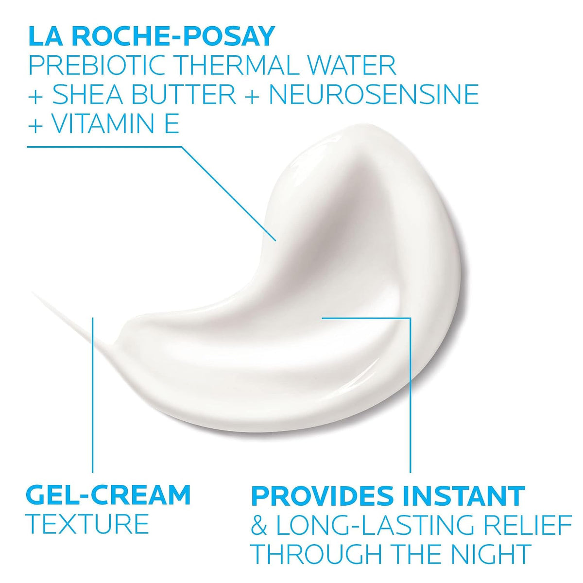 La Roche-Posay Toleriane Dermallergo Night Cream with Vitamin E 1.35oz