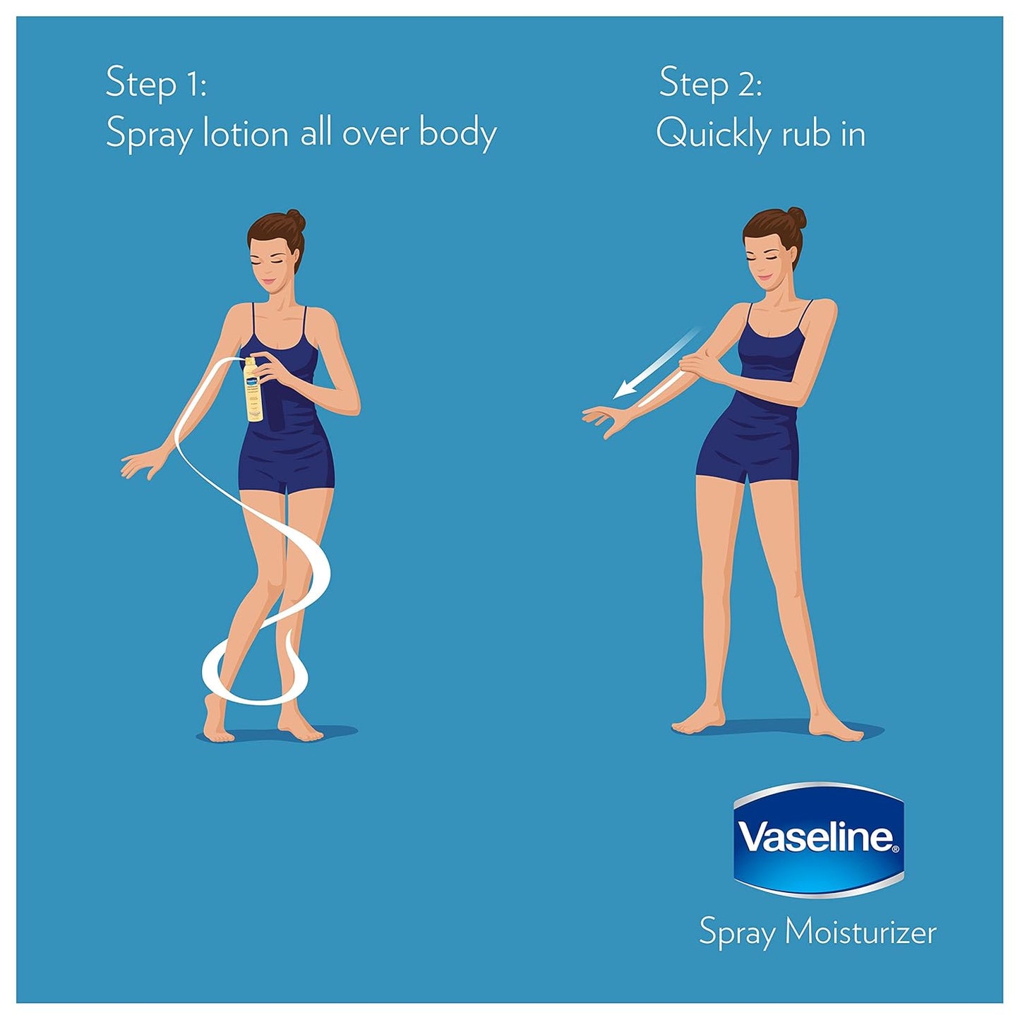 Vaseline Intensive Care Aloe Soothe Spray, 6.5 Oz (Pack of 2)