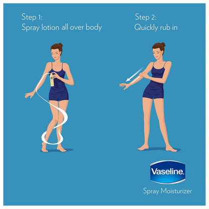 Vaseline Intensive Care Aloe Soothe Spray, 6.5 Oz (Pack of 2)