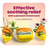 Ricola Honey Lemon with Echinacea Cough Drops for Sore Throat and Cough Relief, 19 Count