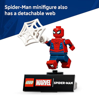 LEGO Marvel Spider-Man Hero Figure - Super Hero Building Toy for Boys & Girls, Ages 12+ - Posable Kids Bedroom, Bookshelf or Desk Decor - Gift for Birthdays - 76346