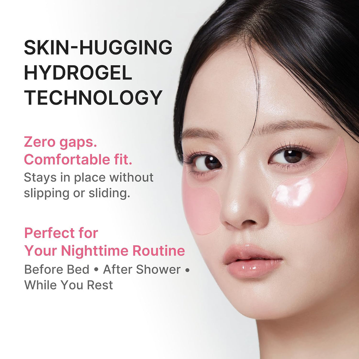 medicube Ultimate Glass Glow Eye & Mask Night Duo: PDRN Caffeine Collagen Eye Patch & Salmon DNA Jelly Mask | Dark Circle Care, Firming & Overnight Radiance Set, Korean Skincare, Gifts for Women
