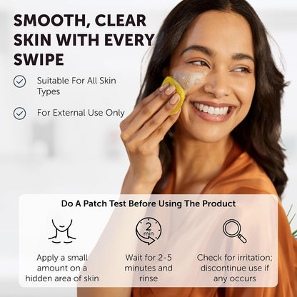 VALITIC Turmeric and Kojic Acid Cleansing Pads for Dark Spots 60 Units