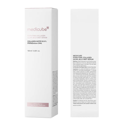 medicube Jelly Mist Serum with PDRN Collagen, Glow Facial Mist, 3.38 fl.oz