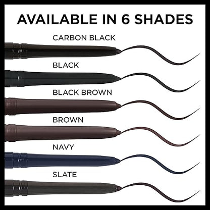 L'Oreal Paris Makeup Infallible Never Fail Original Mechanical Pencil Eyeliner with Built in Sharpener, Black, 0.008 oz., 1 Count