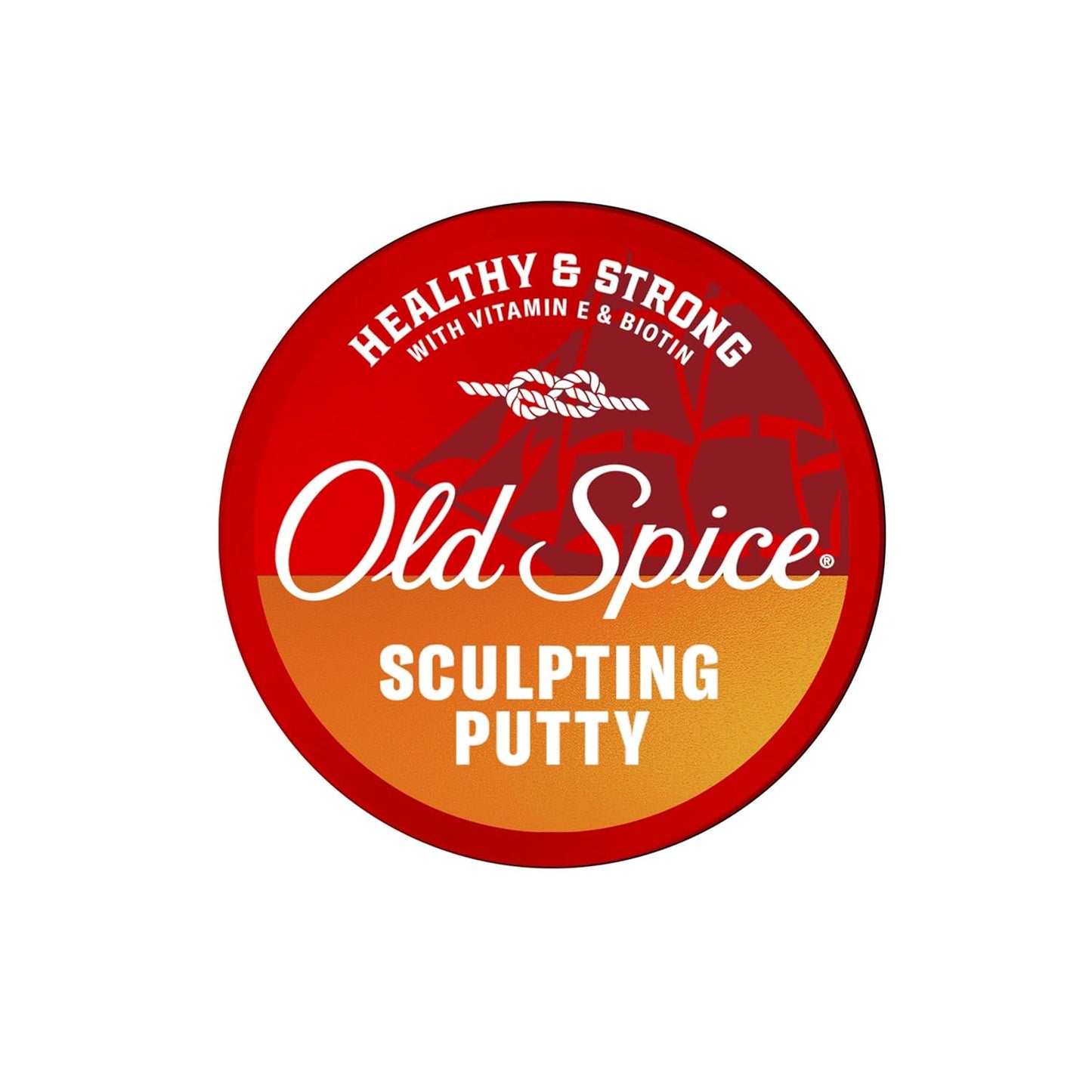 Old Spice Mens Hair Putty, Sculpting Putty for Men, Healthy & Strong with Vitamin E & Biotin, Hair Styling, High Hold, Matte Finish, 2.22 oz