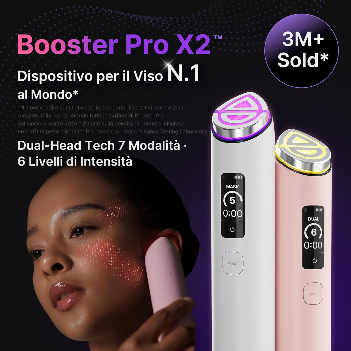 medicube Radiance Device Duo: Vita C Capsule Cream & Booster Pro X2 White
