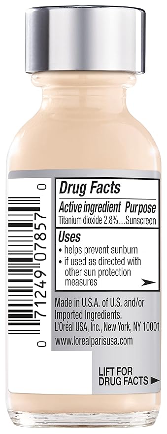 L'Oreal Paris Makeup True Match Super-Blendable Liquid Foundation, Soft Ivory N1, 1 Fl Oz,1 Count