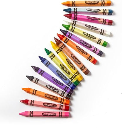 Crayola Triangular Crayon Classpack (256ct), 16 Colors, Bulk Toddler Crayons, Teacher Classroom Must Haves, School Supplies, Preschool & Kindergarten | Teacher Classroom Must Haves, School Supplies, Preschool & Kindergarten, Ages 3+