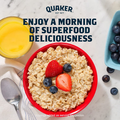 Quaker, Protein Instant Oatmeal, Banana Nut, 12.9 Oz, 6 Count (Pack of 12)