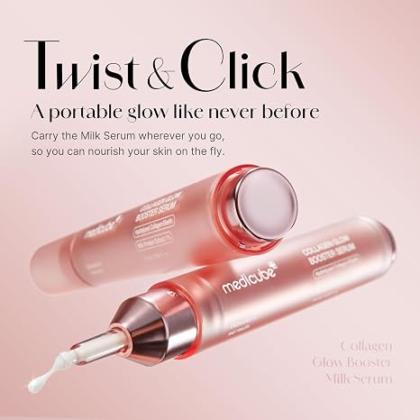 medicube Collagen Glow Booster Milk Twist & Click Serum