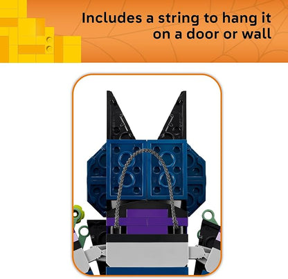 LEGO Halloween Wreath 40825 | Building Toys for Boys & Girls, Ages 12+, Halloween Decor & Craft, W/ String to Hang, 617 pieces, Gift for Kids