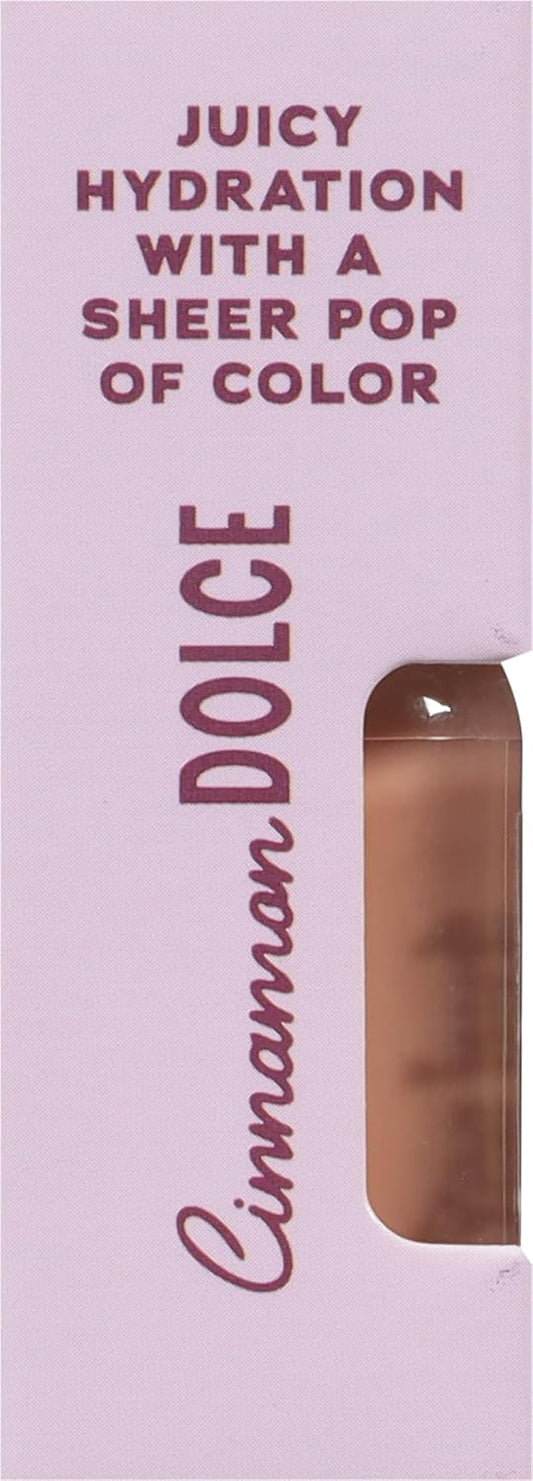Tree Hut Cinnamon Dolce Hydrating Lip Oil, Sheer Nude Glossy Lip Oil, Non-Sticky Moisturizing Formula for Smooth, Hydrated Lips, 0.11 fl oz