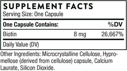 THORNE - Collagen Plus and Biotin 8 Bundle for Radiant Skin, Hair, and Nails - 30 Servings
