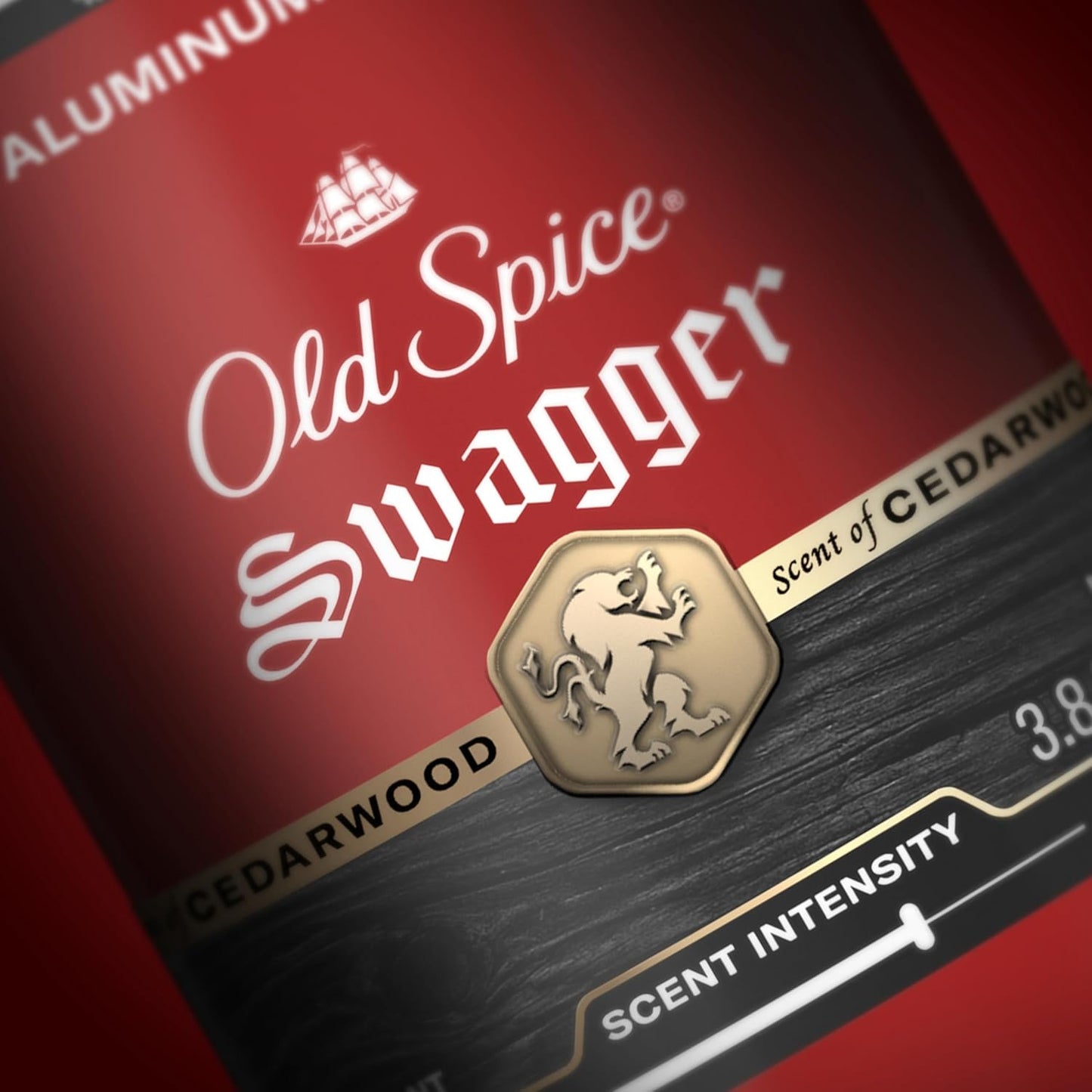 Old Spice Aluminum Free Deodorant for Men, 24/7 Protection to Eliminate Odors, 24/7 Freshness & Lasting Scent, Swagger with Lime & Cedarwood Scent, 3.8 oz (Pack of 3)
