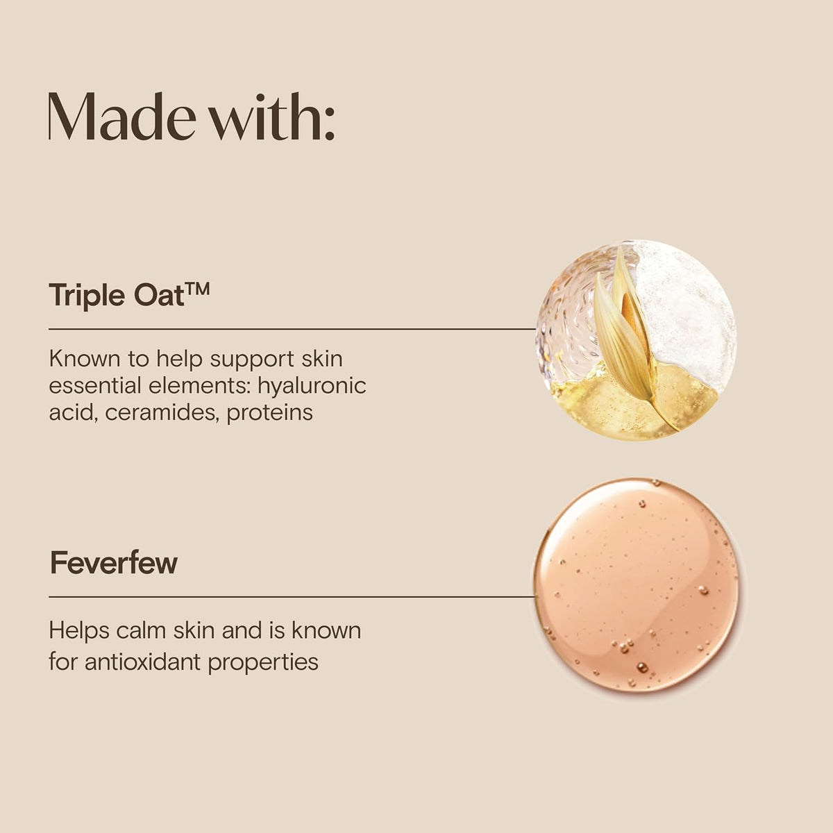 Aveeno Calm + Restore Triple Oat Face Serum, 1 fl. oz
