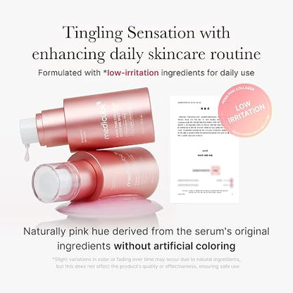 medicube Exosome Shot PDRN Pink Collagen 7,500 PPM Spicule Facial Serum