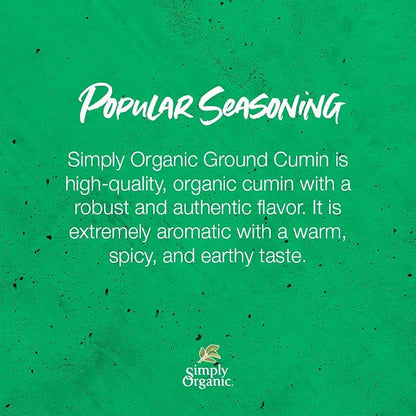 Simply Organic Ground Cumin Seed, 2.31 Oz