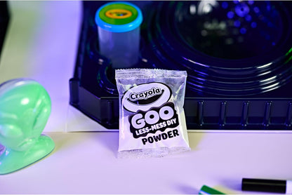 Crayola Goo All-in-1 Sensory Station, Galactic Slime Making Kit for Kids, Less Mess, DIY Arts & Crafts Set, Gifts for Kids, Ages 6+