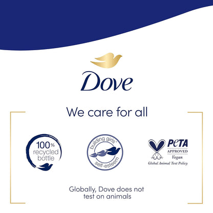 Dove Advanced Care Hand Wash Refill Deep Moisture – Value Size, Pack of 3 (34 oz Refill Bottles) | Moisturizing Liquid Hand Soap for Dry Skin
