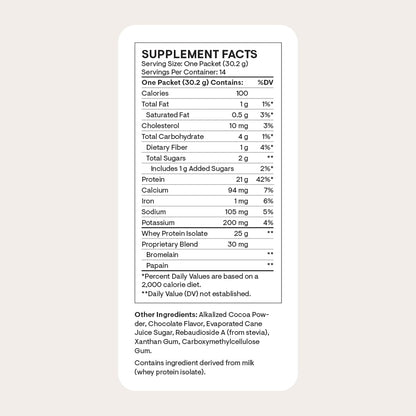 THORNE Whey Protein Isolate, Balanced Amino Acids Profile, 14 Packets