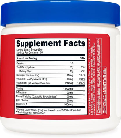 Nutricost Energy Complex (Fruit Punch) 60 Servings