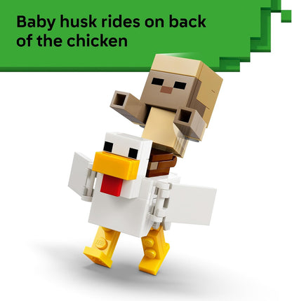 LEGO Minecraft Chicken Jockey Desert Attack 21592