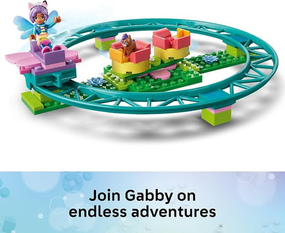 LEGO Gabby's Dollhouse Fairy Roller Coaster and Tea Party 11214 | Preschool Building Toys for Girls & Boys, Ages 4+, W/ Starter Bricks, Sturdy Build for Pretend Play, 137 pieces, Gift Idea