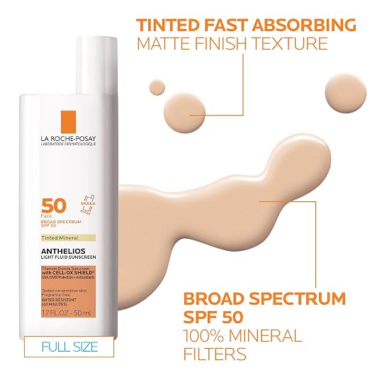 La Roche-Posay Skin Care Set, Tinted Sunscreen SPF 50 & Cleanser