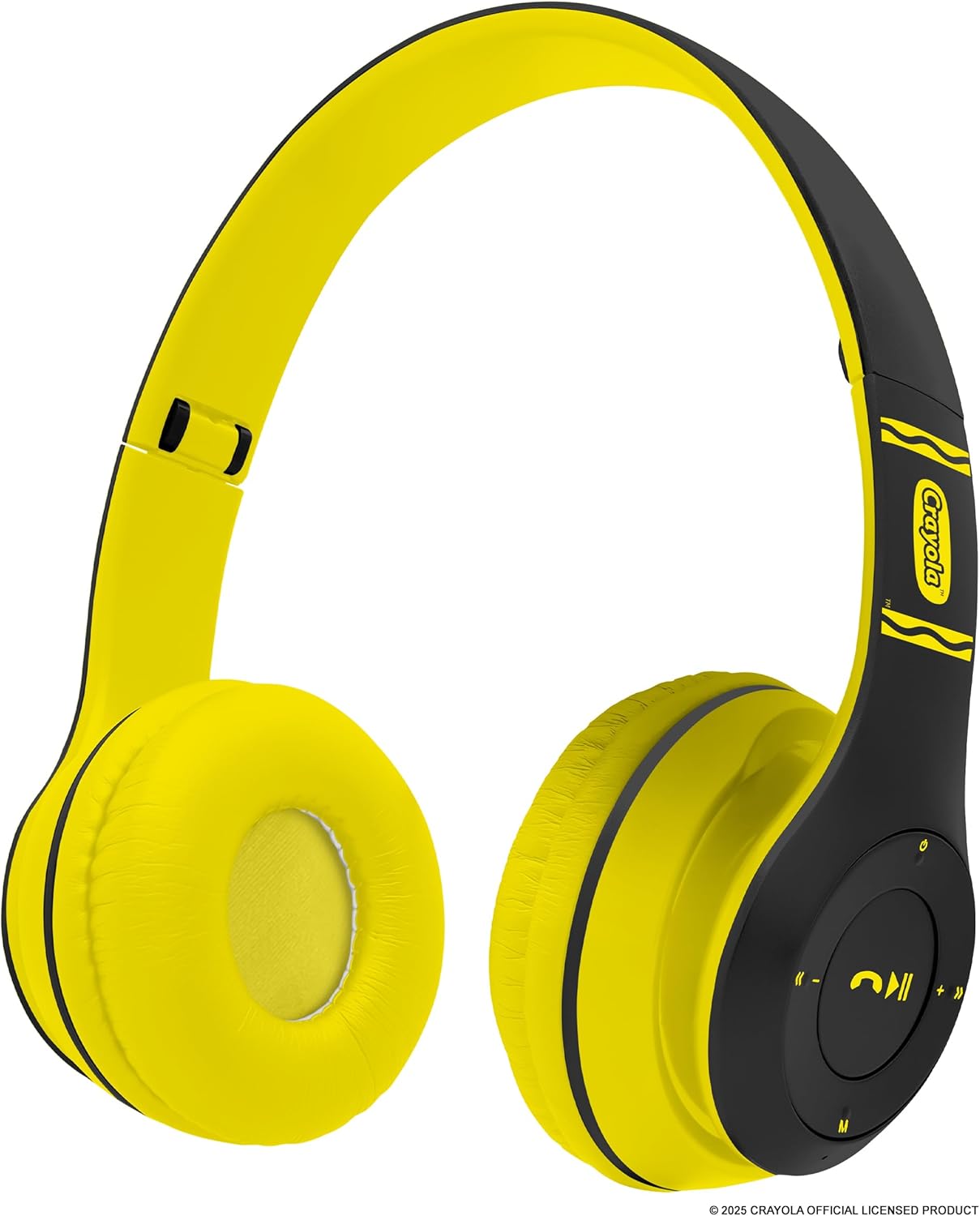 Crayola Kids Over Ear Headphones, Wireless Headphones with Microphone | Lightweight Comfortable Head Phones for Home Travel, Bluetooth 5.0, 5H Playtime, Rechargeable, Hi-Res Sound Audio, FM Radio
