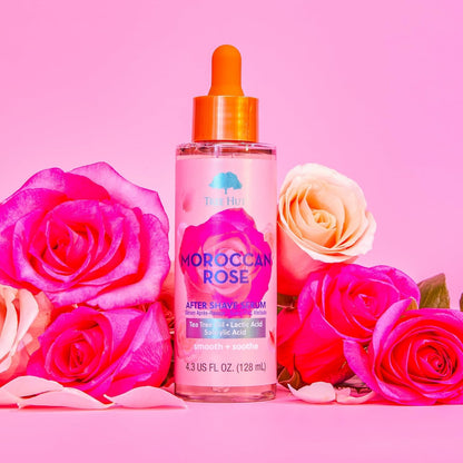 Tree Hut Moroccan Rose After Shave Serum, Helps Keep Skin Smooth & Soothed After Shaving, Sensitive, 4.3 Fl Oz