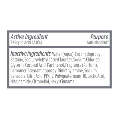Dove Derma Scalp Dandruff Relief Shampoo 1 ct with Salicylic Acid, Sulfates and Niacinamide for Removing Flakes & Boosting Hair Resilience 16 fl oz