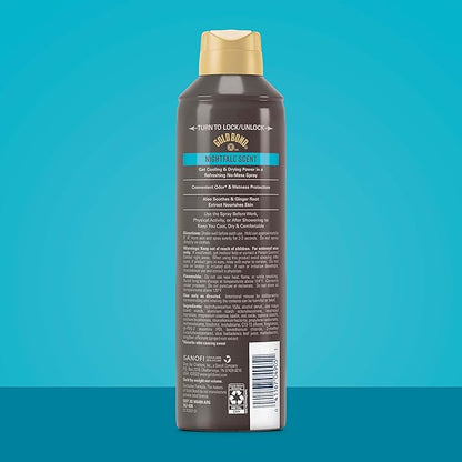 Gold Bond Men's Body Powder Spray 7 oz. and Body Powder 10 oz. Bundle - Nightfall and Fresh Clean Scents