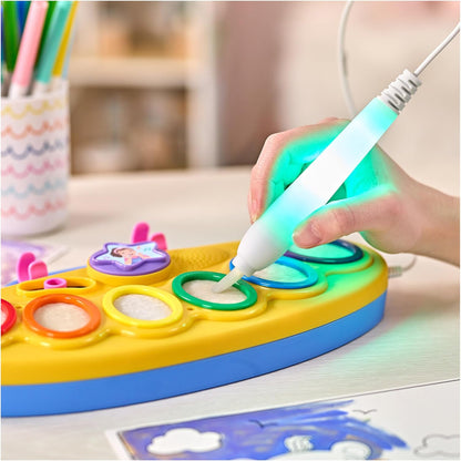 Crayola Ms Rachel Color Wonder Magic Light Brush, Mess Free Coloring Toy 3+ | Paint Set for Toddlers, Musical Ms Rachel Toys, No Mess Painting, Birthday Art Gift for Kids, Screen Free Arts & Crafts