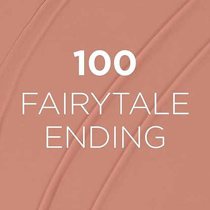 L'Oreal Paris Infallible Matte Resistance Liquid Lipstick, up to 16 Hour Wear, Fairytale Ending 100, 0.16 Fl Oz