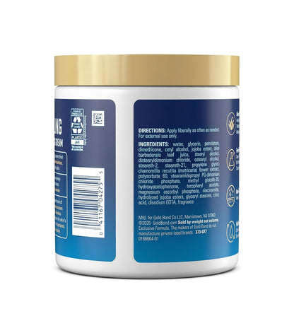 Gold Bond Healing Hydrating Face and Body Cream for Men and Women, Each Jar Delivers 72 Hour Hydration, Formulated with Aloe to Soothe Skin and Niacinamide to Restore Skin's Moisture Barrier, 19 oz.