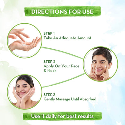MAMAEARTH Vitamin C Face Cream with Vitamin C & Turmeric, 80g | Cream texture suitable for daily skincare routines.